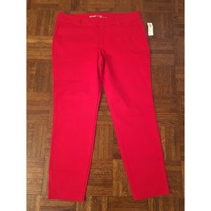 Red Pixie Pants
